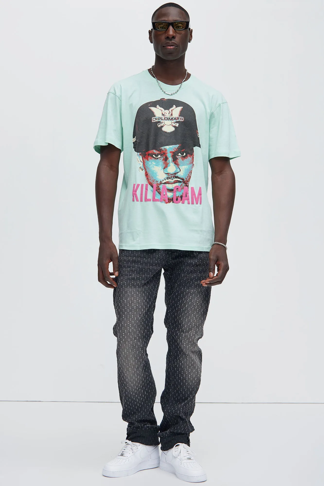 Dipset Cam'ron Short Sleeve Tee - Teal