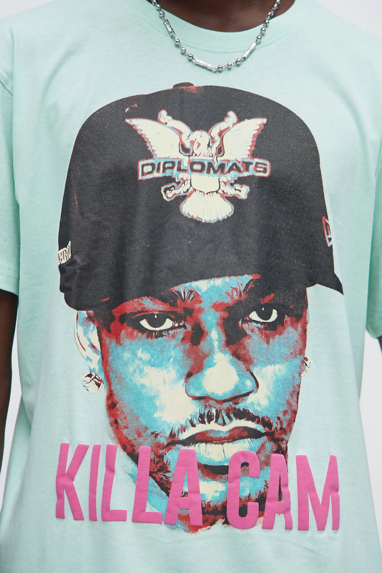 Dipset Cam'ron Short Sleeve Tee - Teal