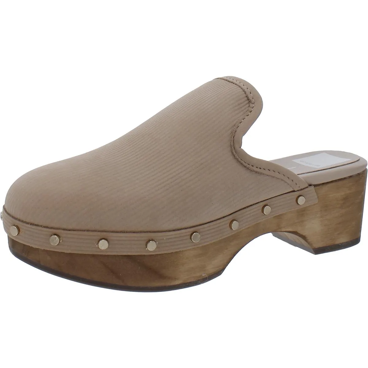 Dolce Vita Womens Suede Studded Clogs