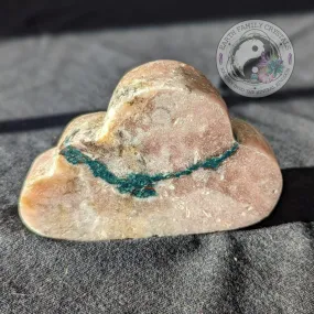 Dreamy Pink Amethyst Cloud with Chlorite Vein ~Sweet Dreams