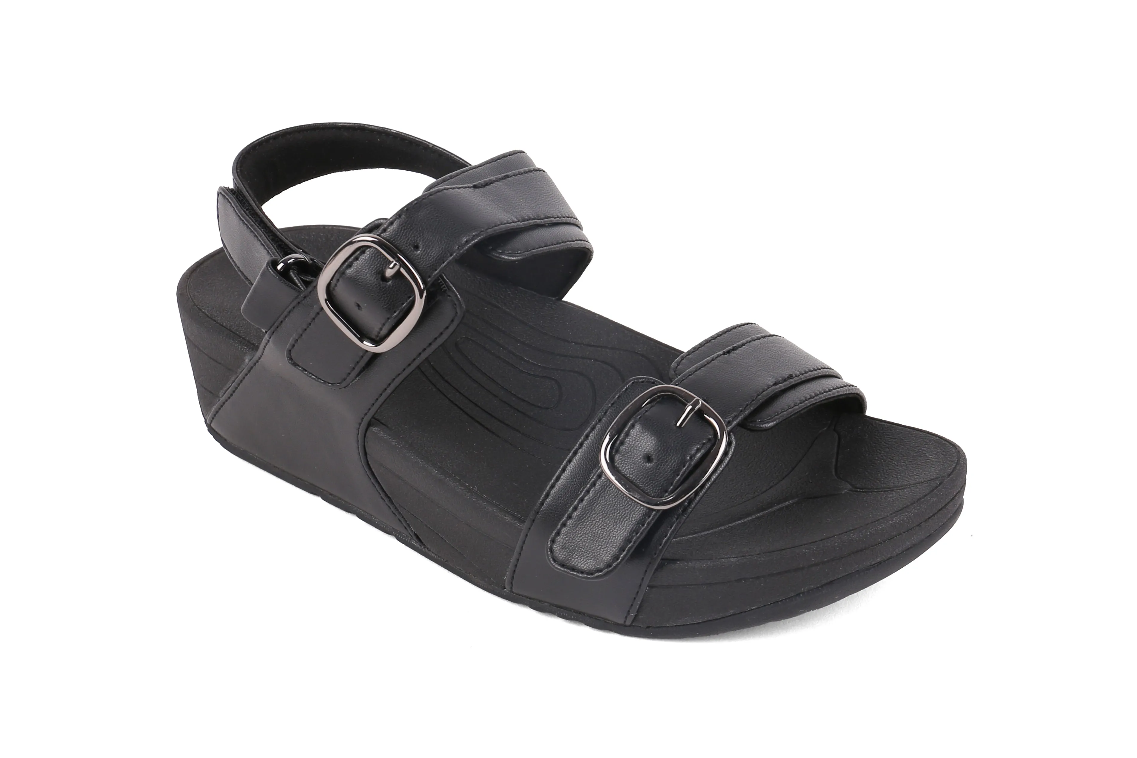 DR.KONG WOMEN TOTAL CONTACT SANDALS DK-S3001778-BLK(RP : $149)