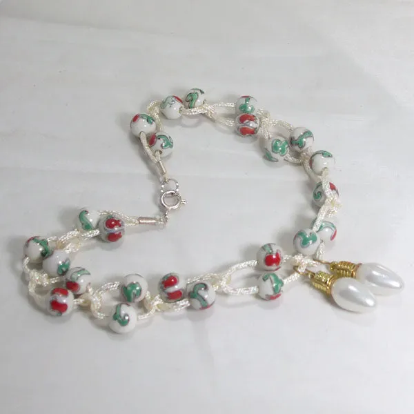 Eber Christmas Knotted Choker Necklace