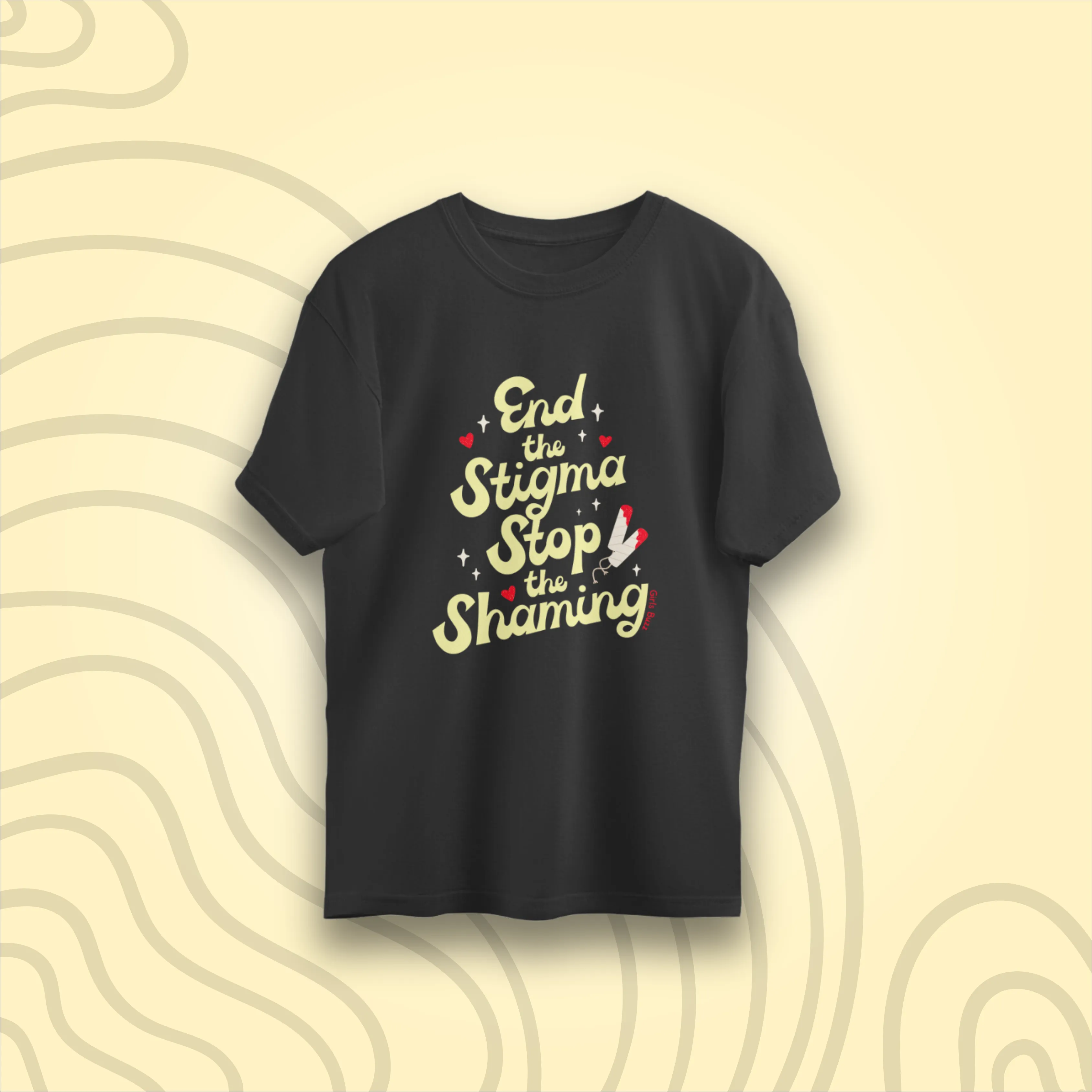 End The Period Stigma Oversized T-shirt