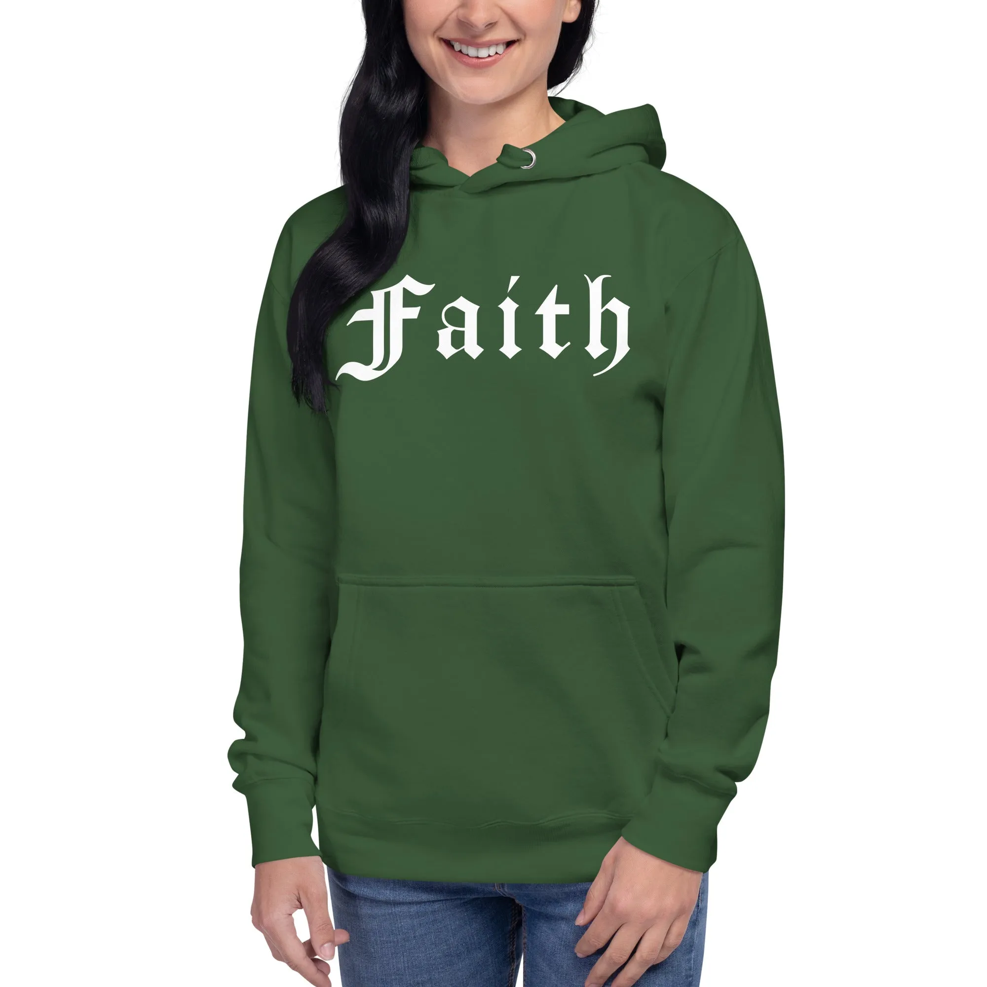 Faith Premium Unisex Hoodie