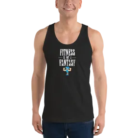 Fitness is not a Fantasy - 8-bit - Tank Top