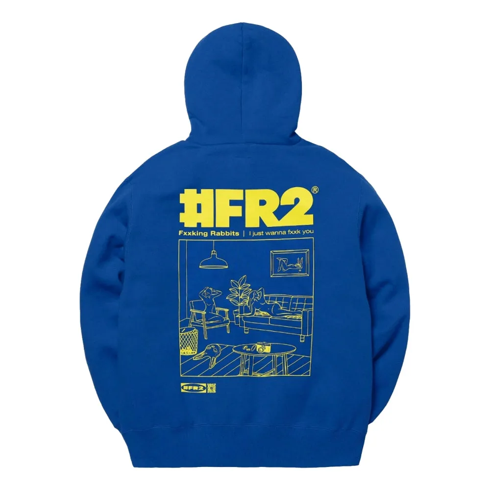 #FR2 CHILLUX HOODIE-BLUE