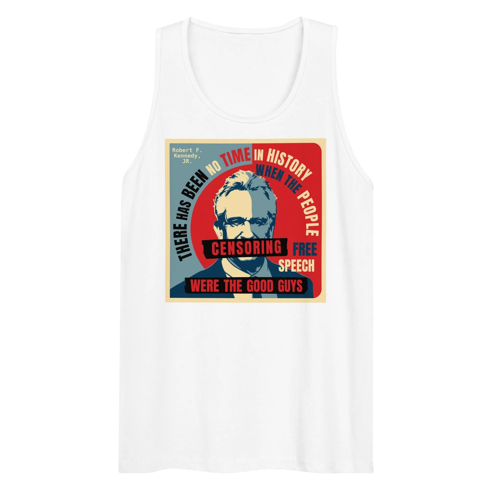 Free Speech Kennedy Men’s Tank Top