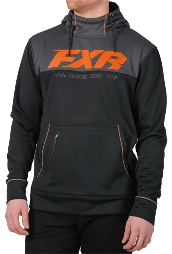 FXR Pursuit Tech Pullover Fleece Black/Orange