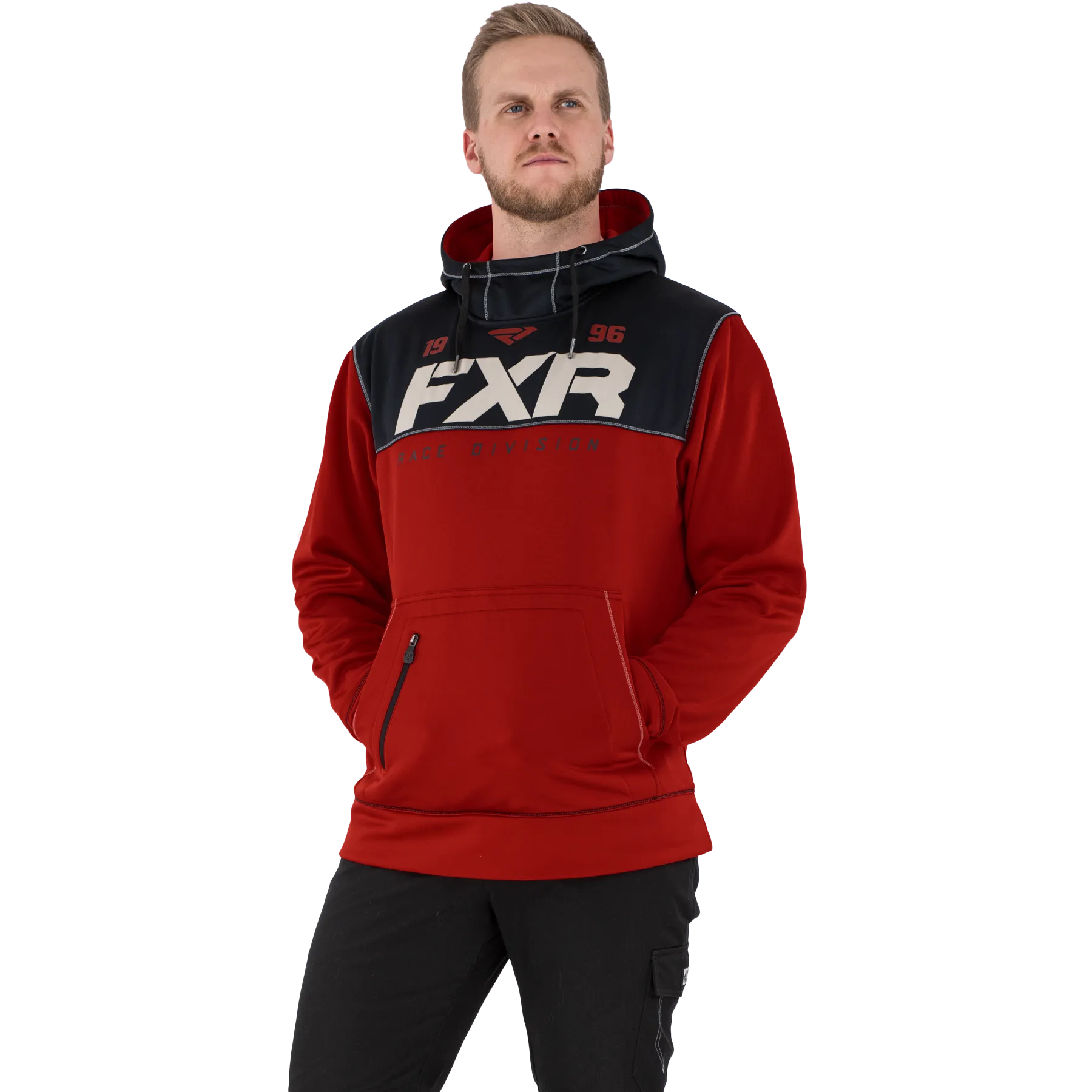 FXR Pursuit Tech Pullover Fleece Rust/Black