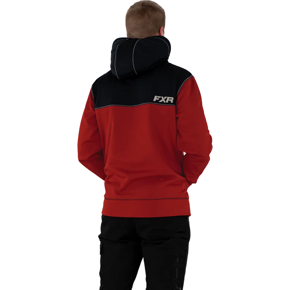 FXR Pursuit Tech Pullover Fleece Rust/Black