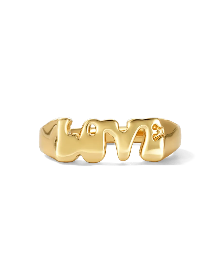 Groovy Love Ring