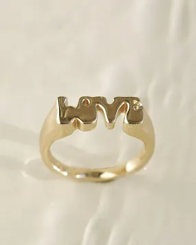 Groovy Love Ring