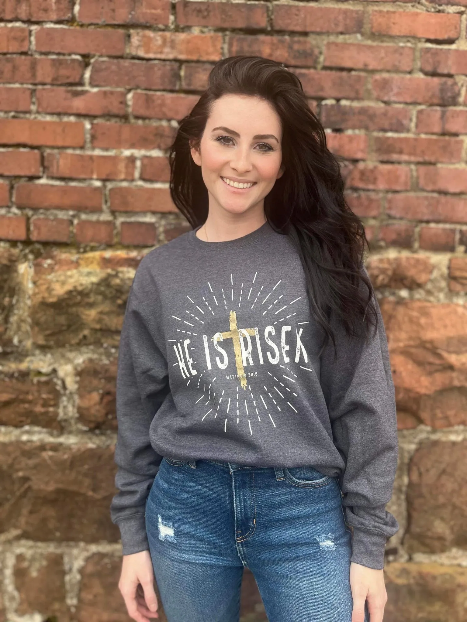 He Is Risen Sweatshirt