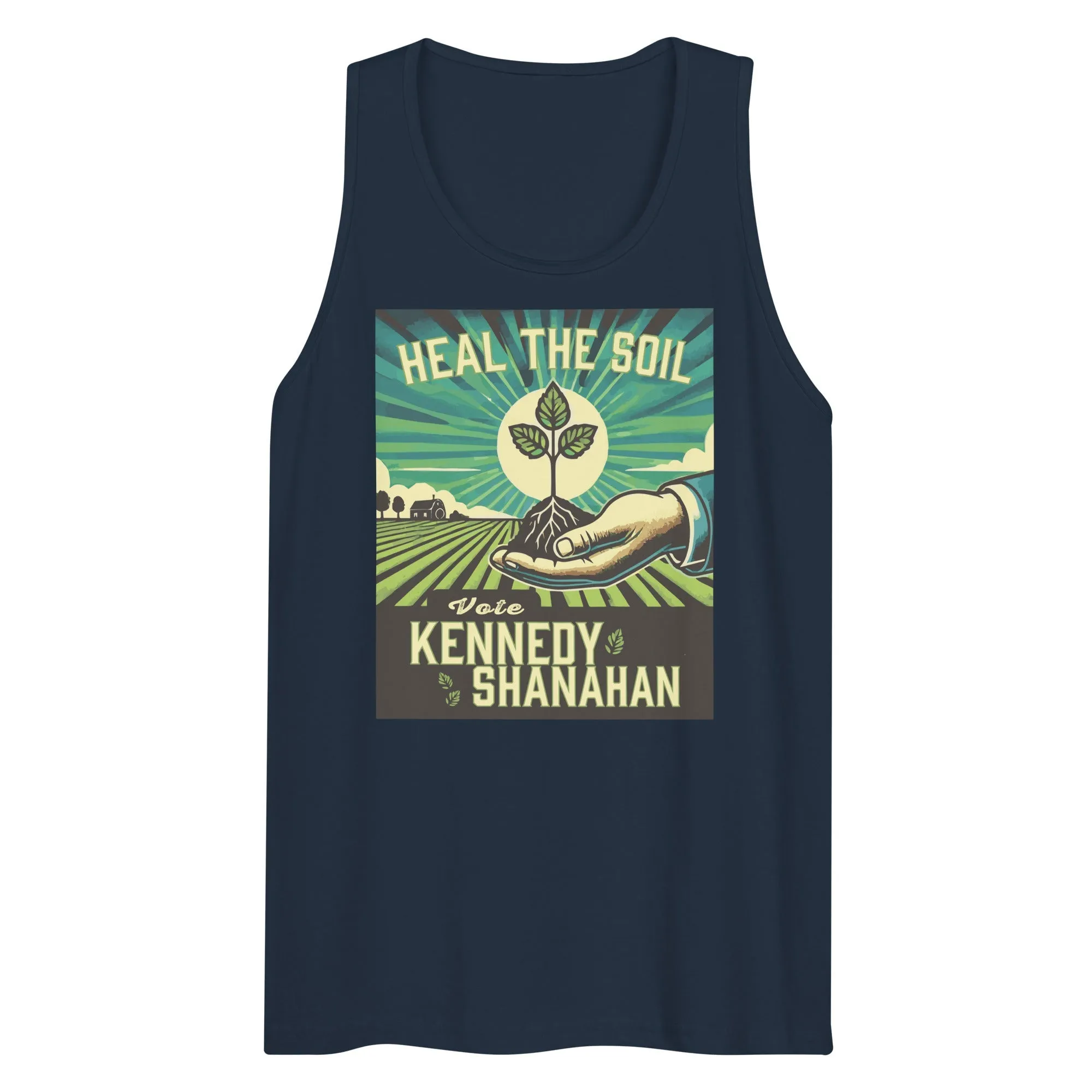 Heal the Soil Vote Kennedy Men’s Tank Top