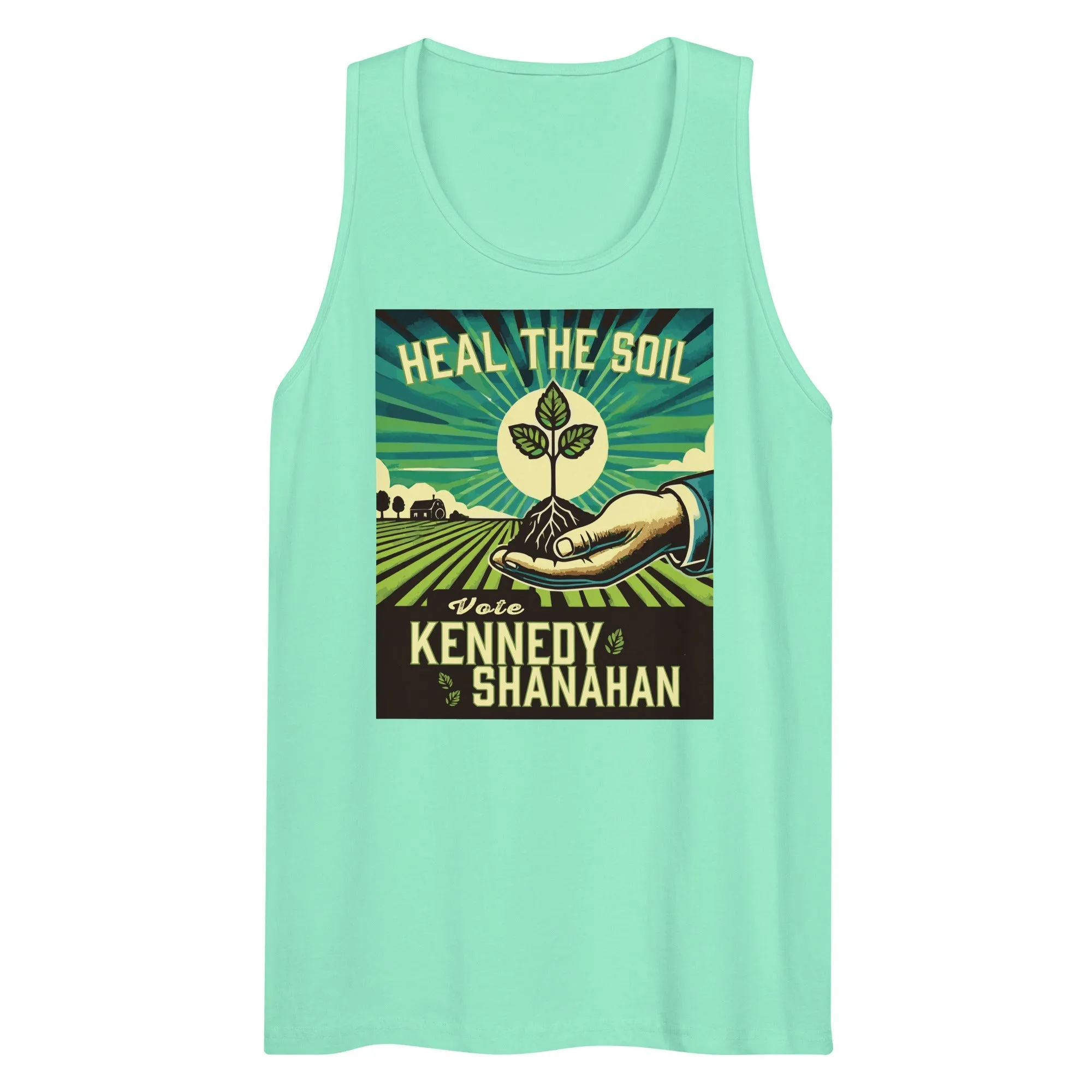 Heal the Soil Vote Kennedy Men’s Tank Top