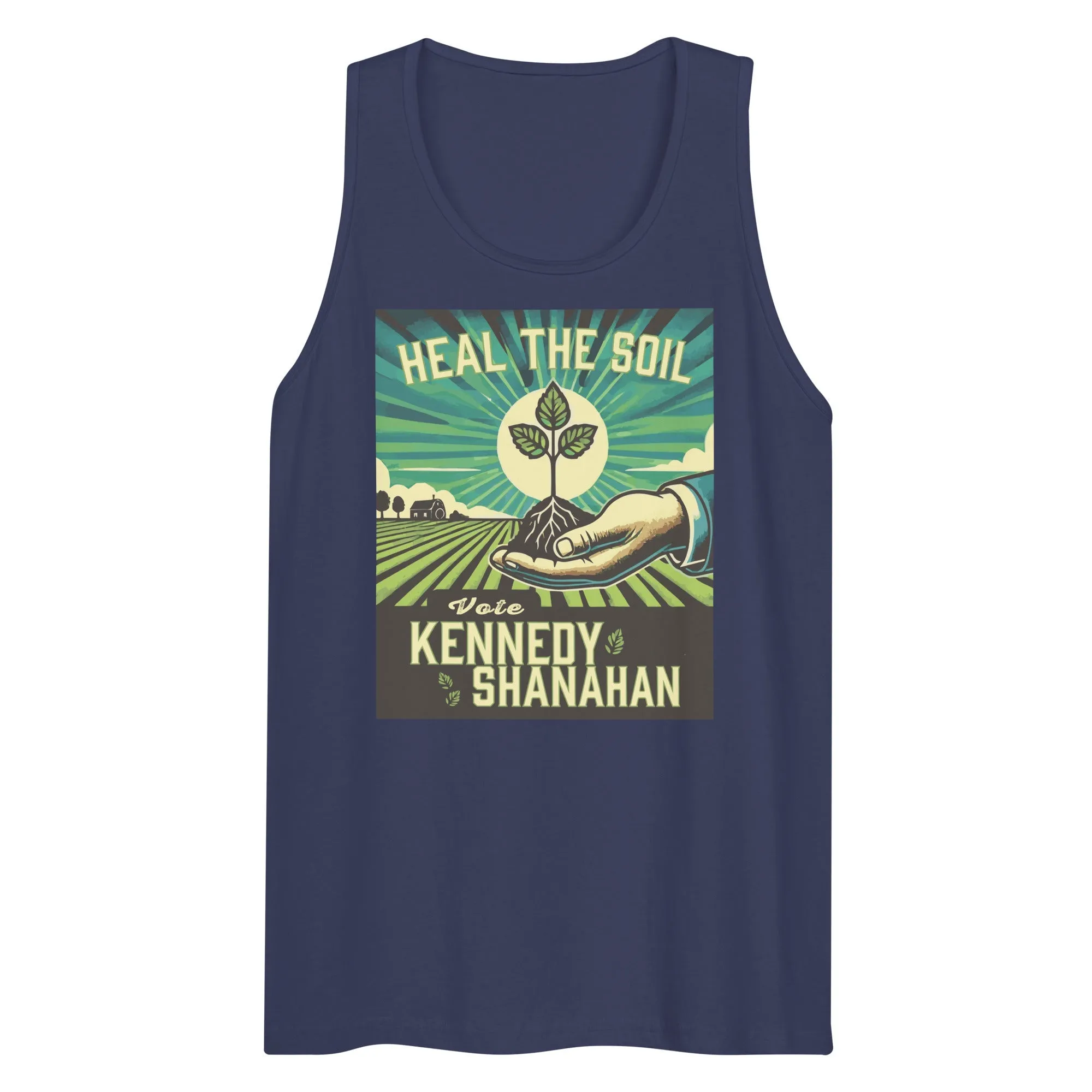 Heal the Soil Vote Kennedy Men’s Tank Top