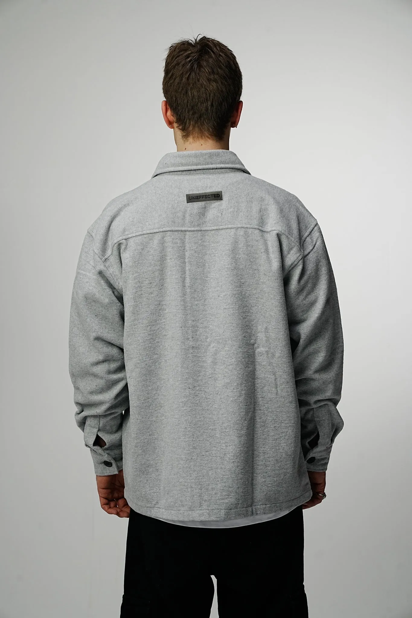 Heavy Premium Flannel Shirt Grey