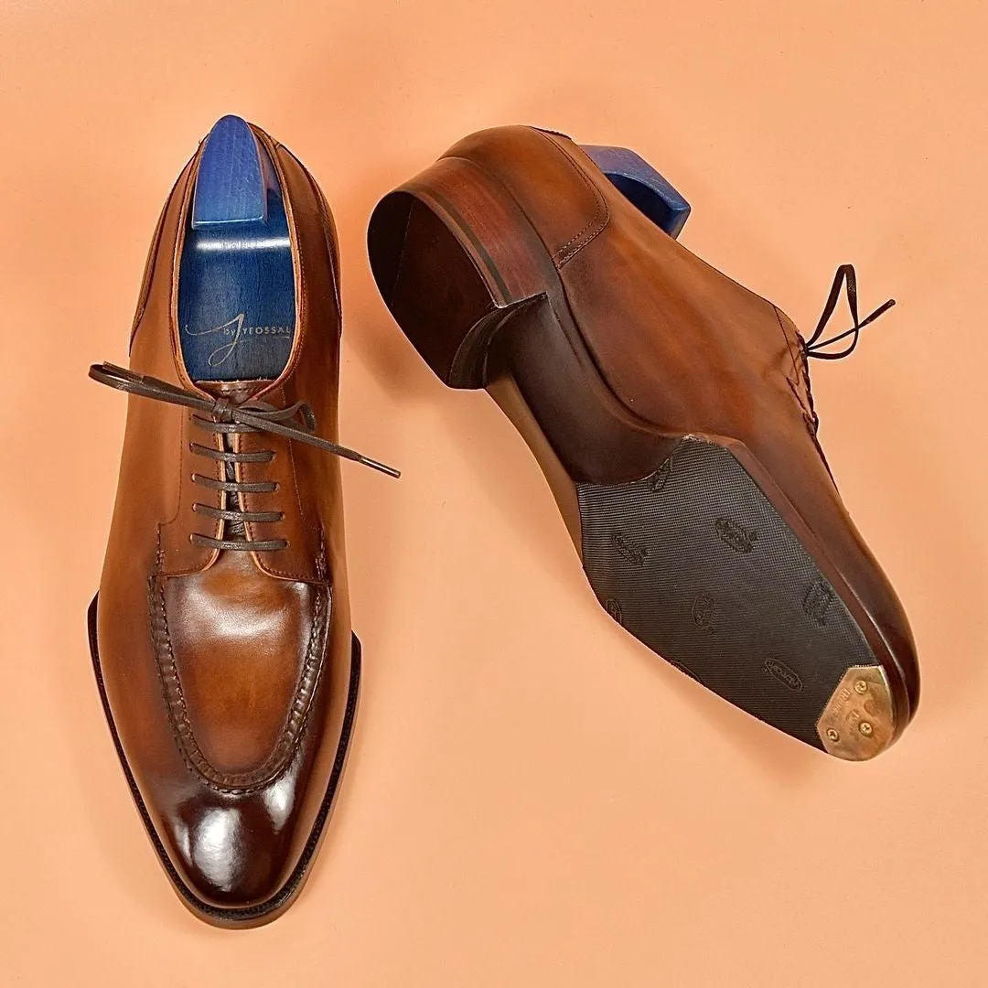 Holland Pie-Crust Apron Derby Shoes