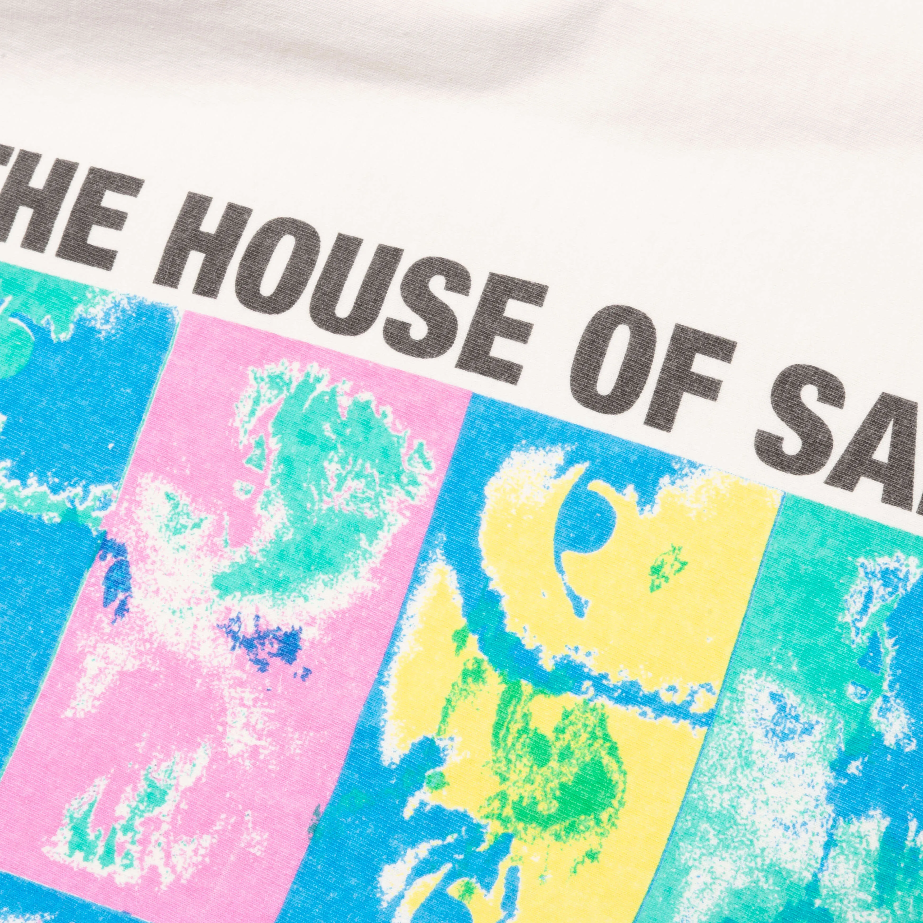 House Saint L/S Tee - White