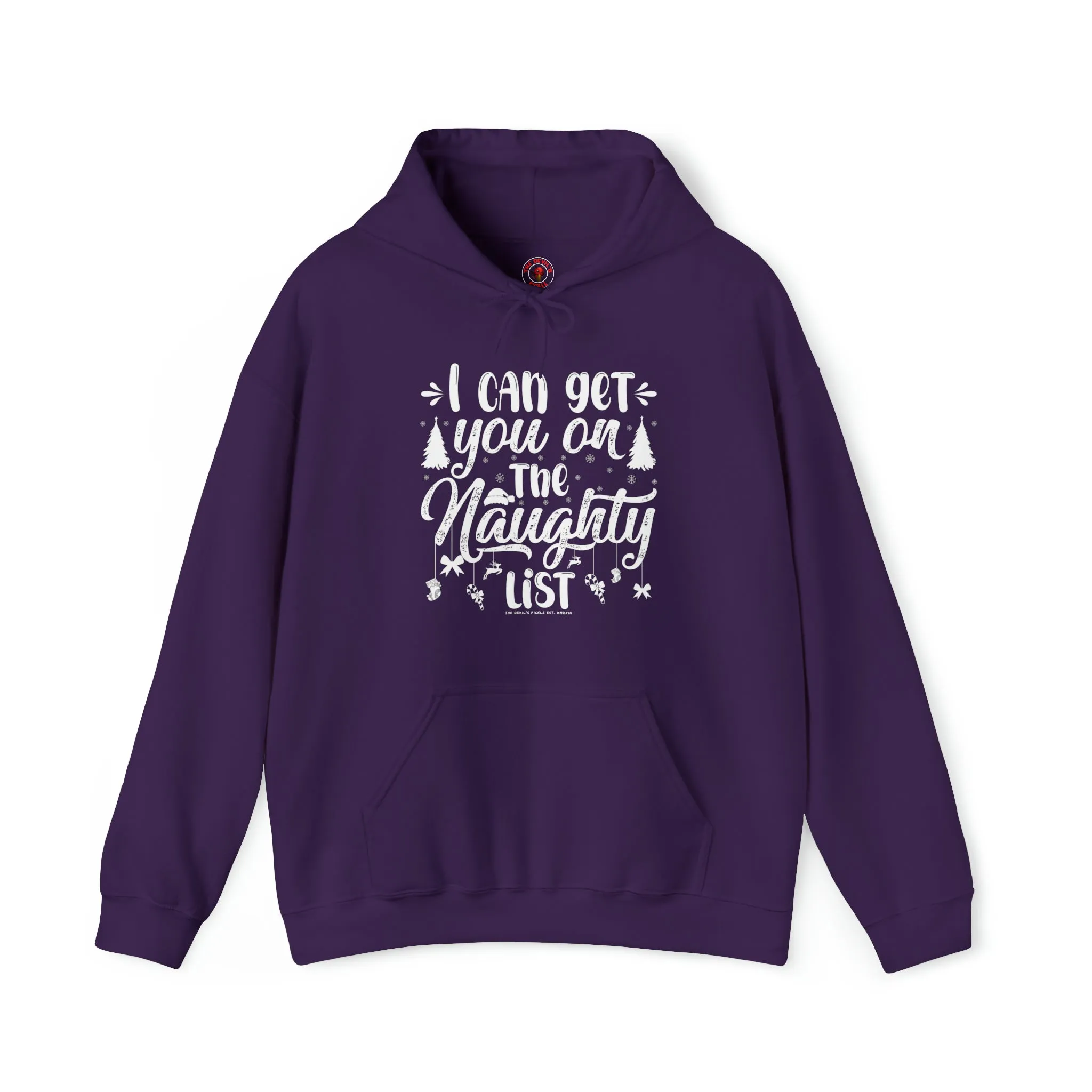 I Can Get You On The Naughty List Hooded Sweatshirt