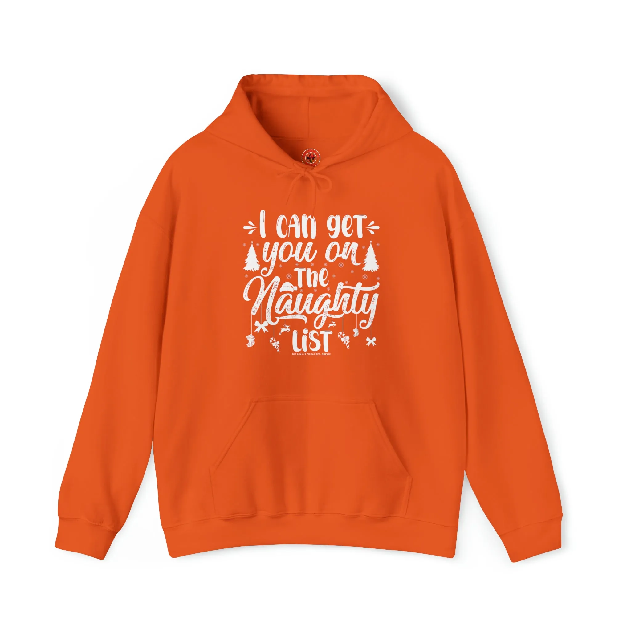 I Can Get You On The Naughty List Hooded Sweatshirt