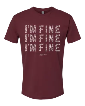 I'm Fine Maroon T-Shirt