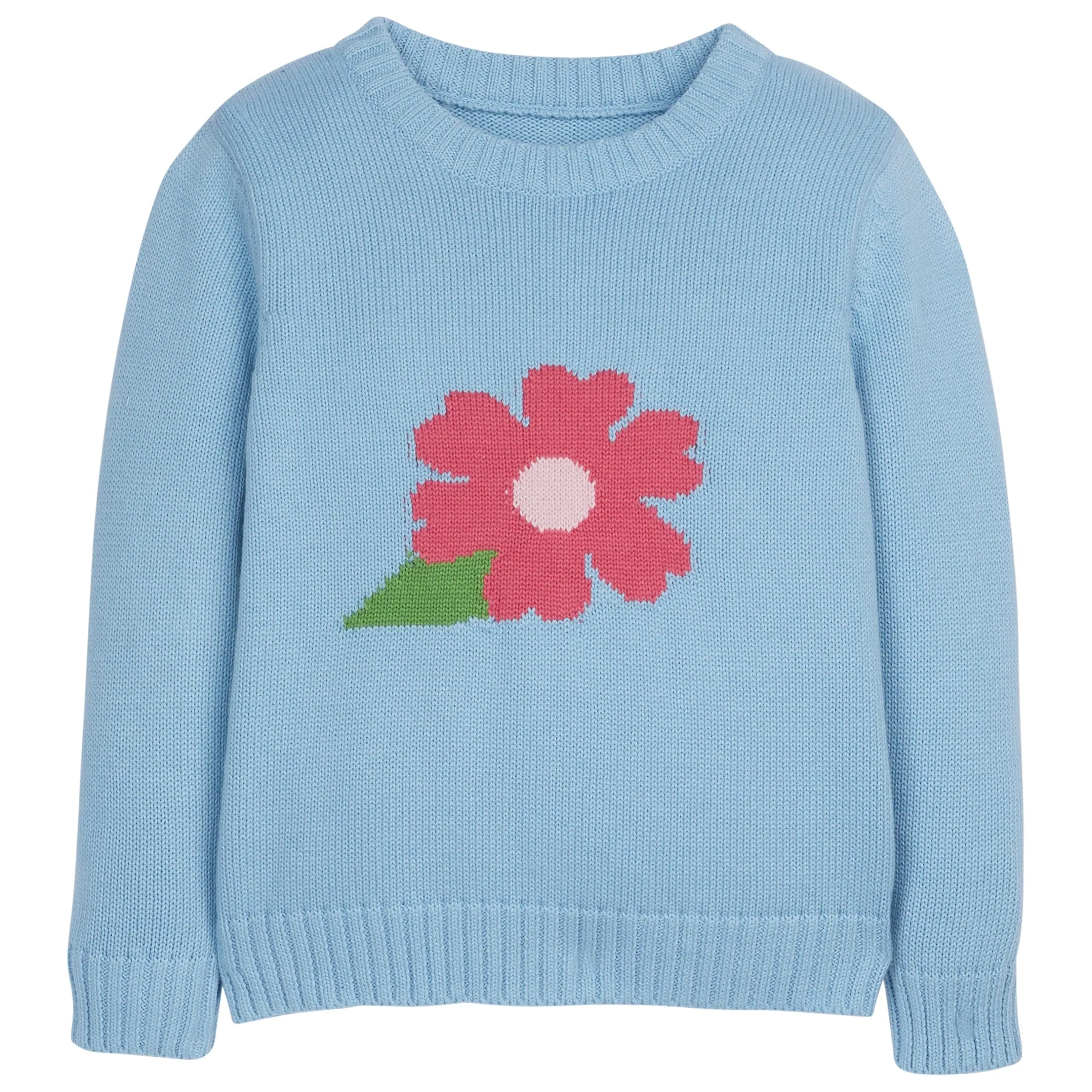 Intarsia Sweater - Fall Blooms