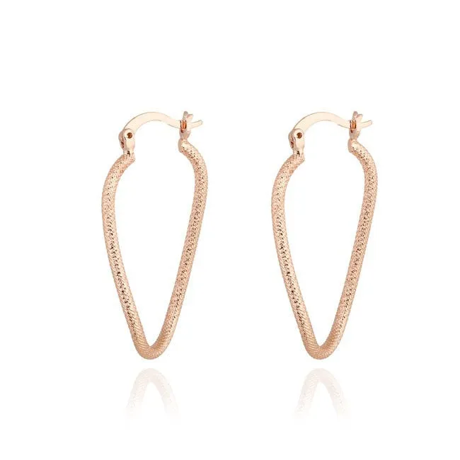 Irregular Style High Quality Big Hoop Earrings - 2 Colors