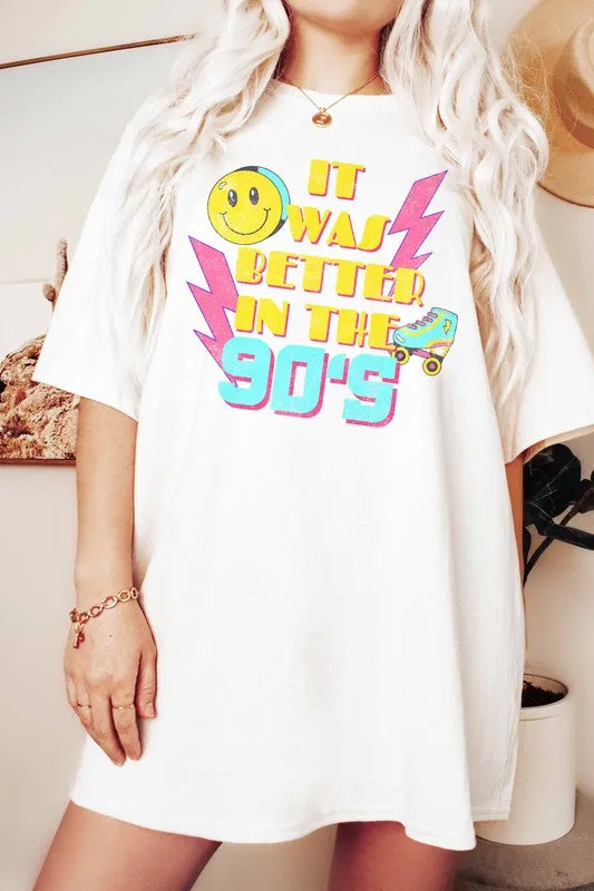 IT WAS BETTER IN THE 90S GRAPHIC TEE