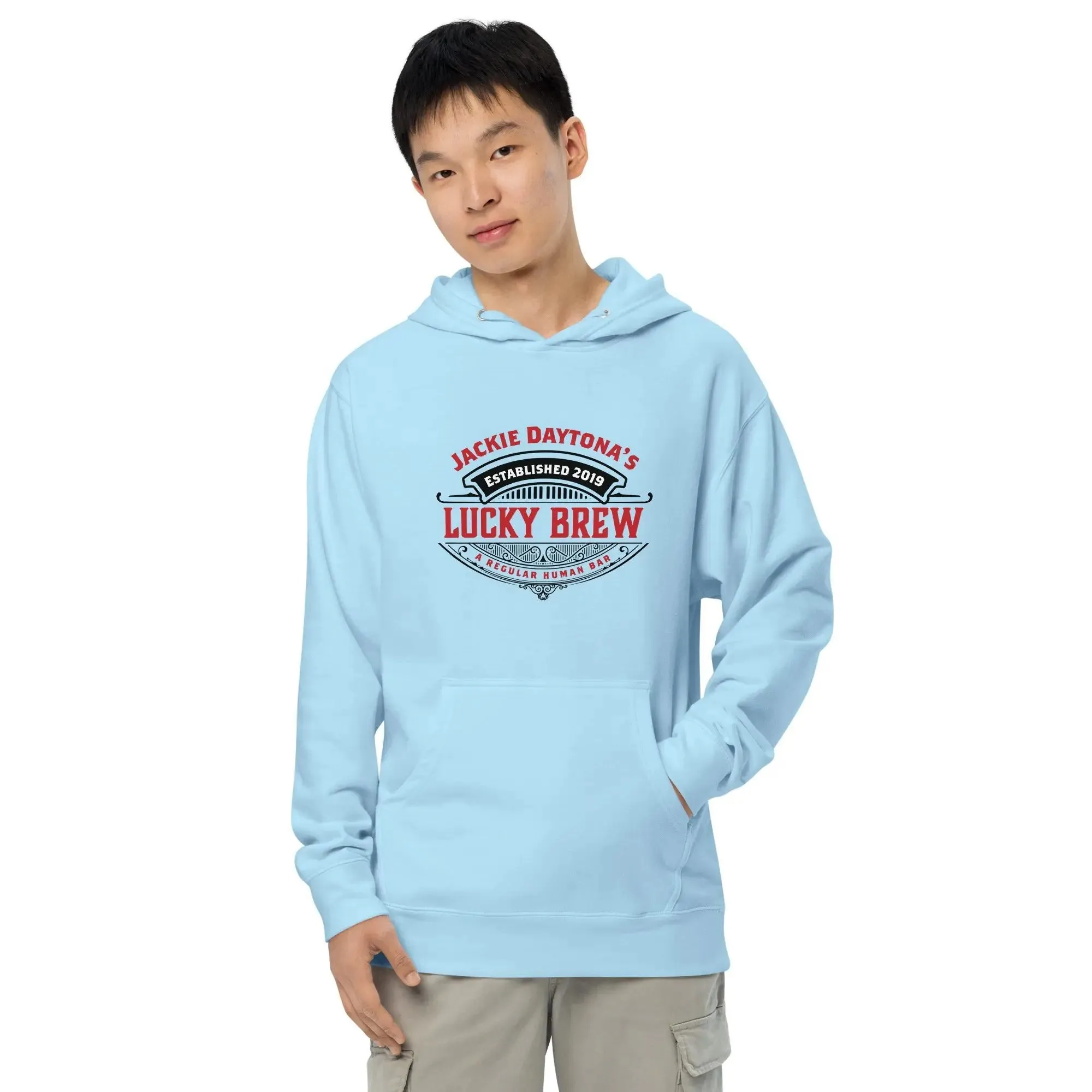 Jackie Daytona's Bar Unisex midweight hoodie