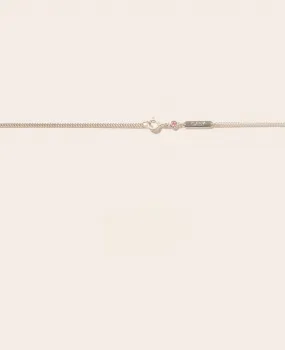 June Silver Necklace