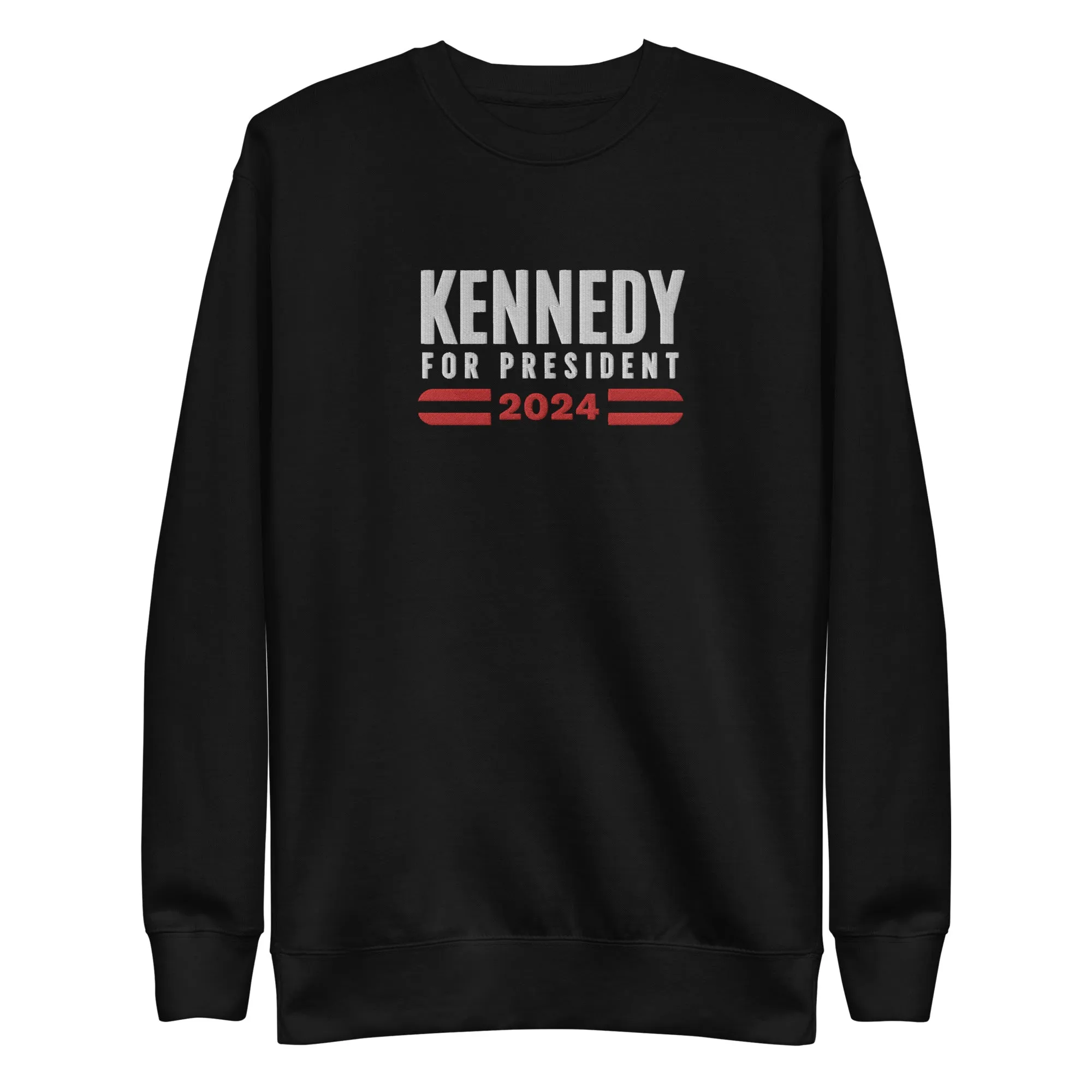 Kennedy for President 2024 Embroidered Unisex Premium Sweatshirt