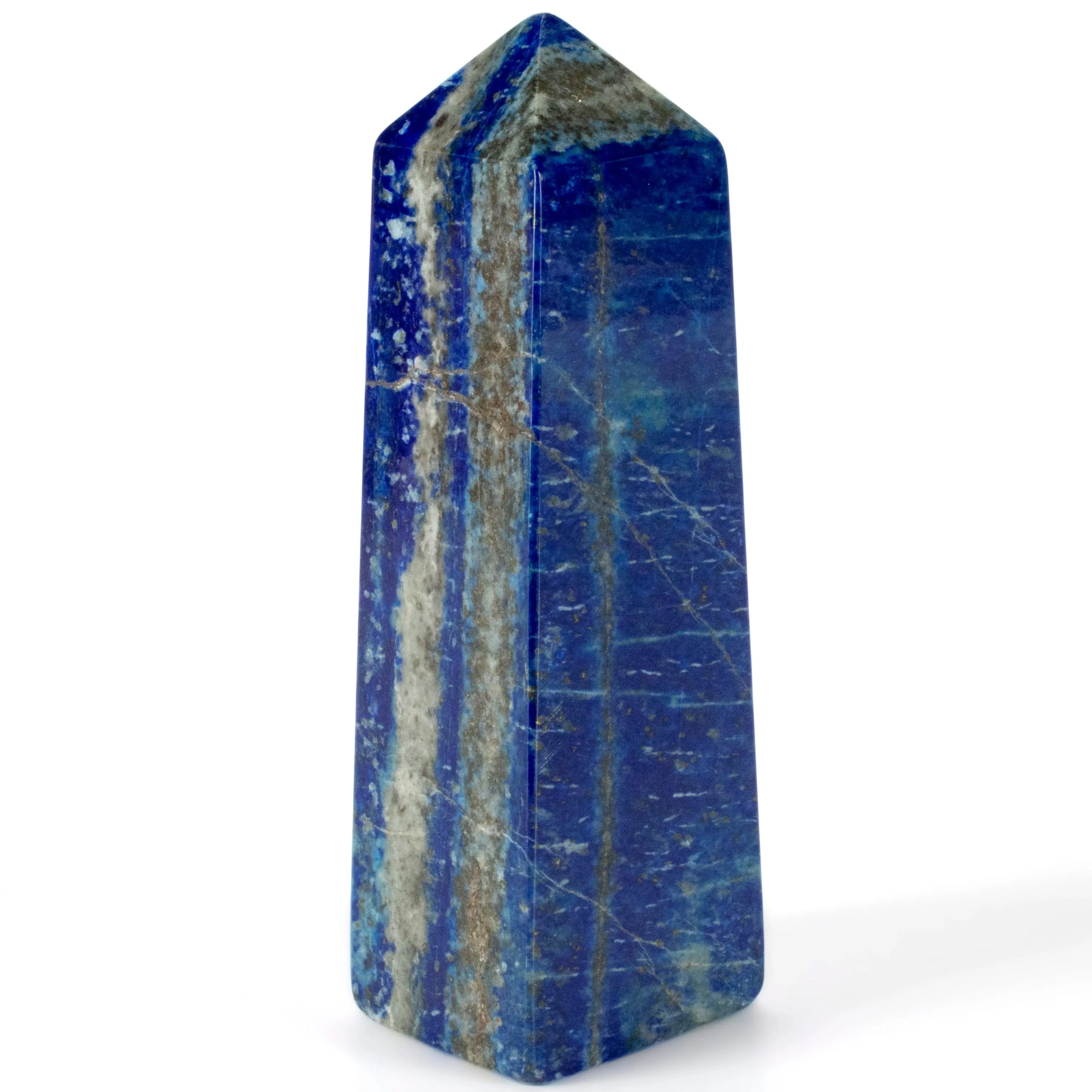 Lapis Lazuli Polished Obelisk from Afghanistan - 5 / 346 grams