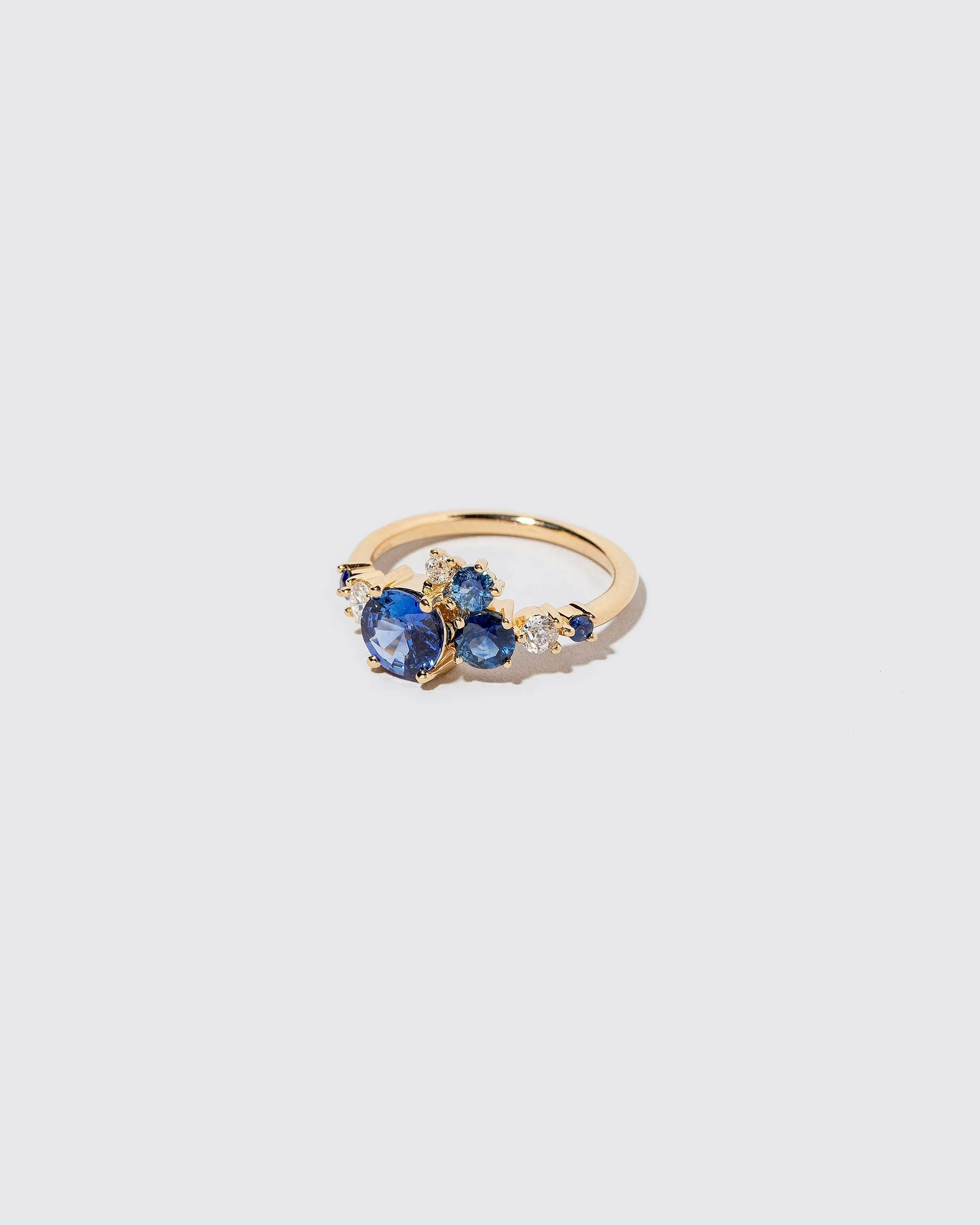 Luna Ring - Blue Sapphire