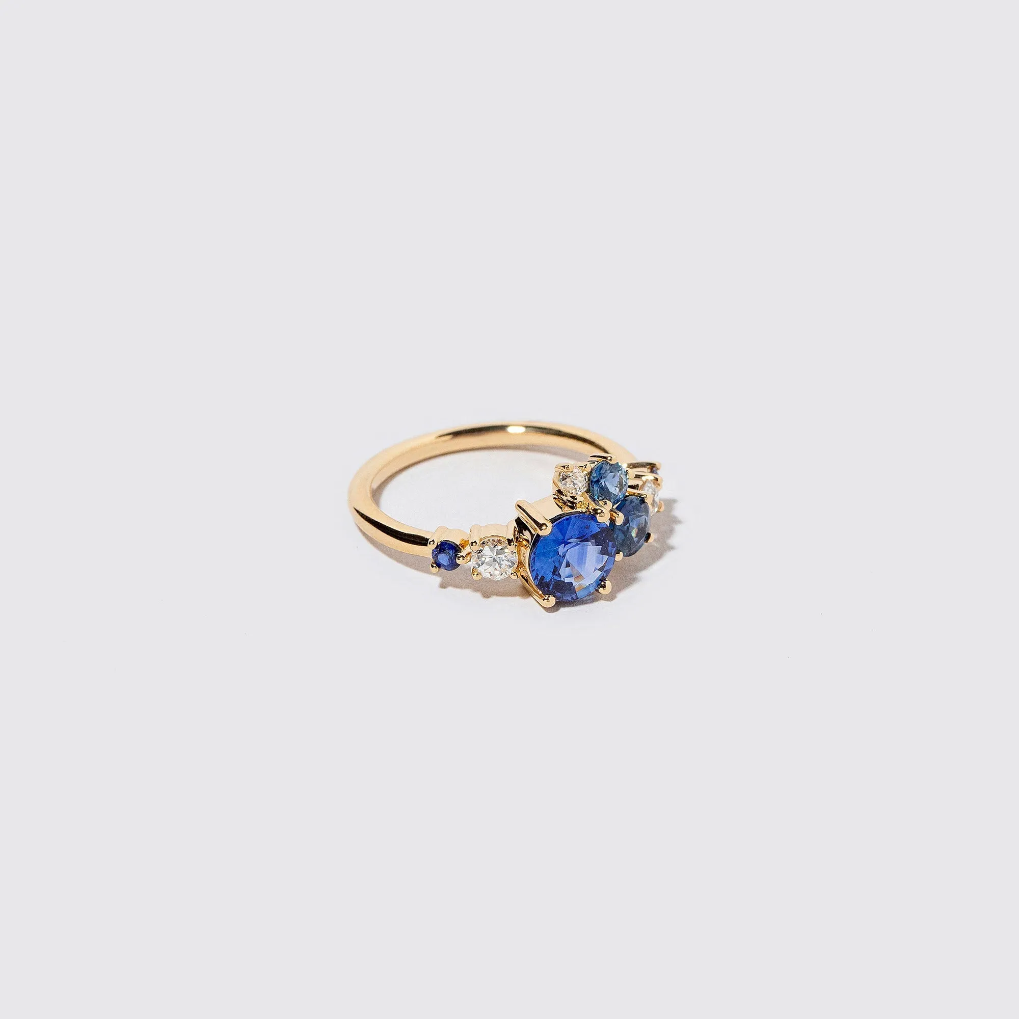 Luna Ring - Blue Sapphire