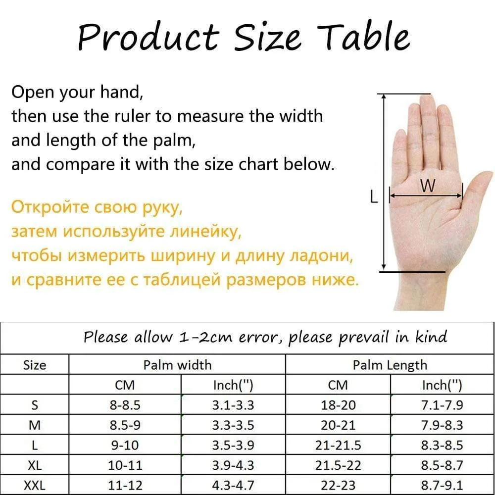 Man Winter Skiing Gloves Touch Screen Waterproof Warm Fashion Windproof Cycling Zipper Outdoor Sports Gloves