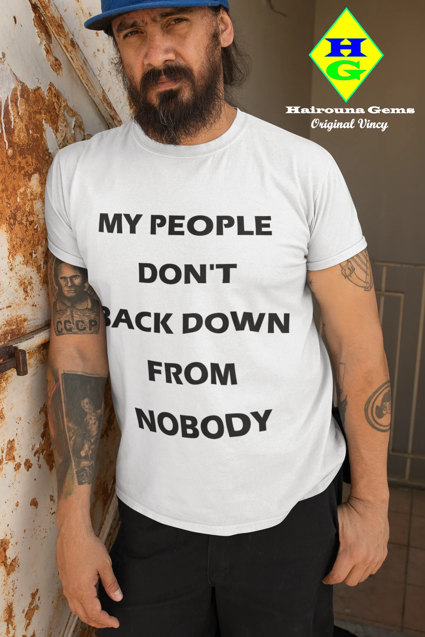 My People Don't Back Down - Short-Sleeve Unisex T-Shirt (B)