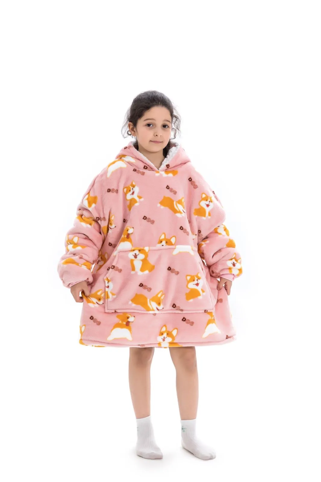 My Snuggy - Baby Corgi Puppy Oversized Blanket Hoodie