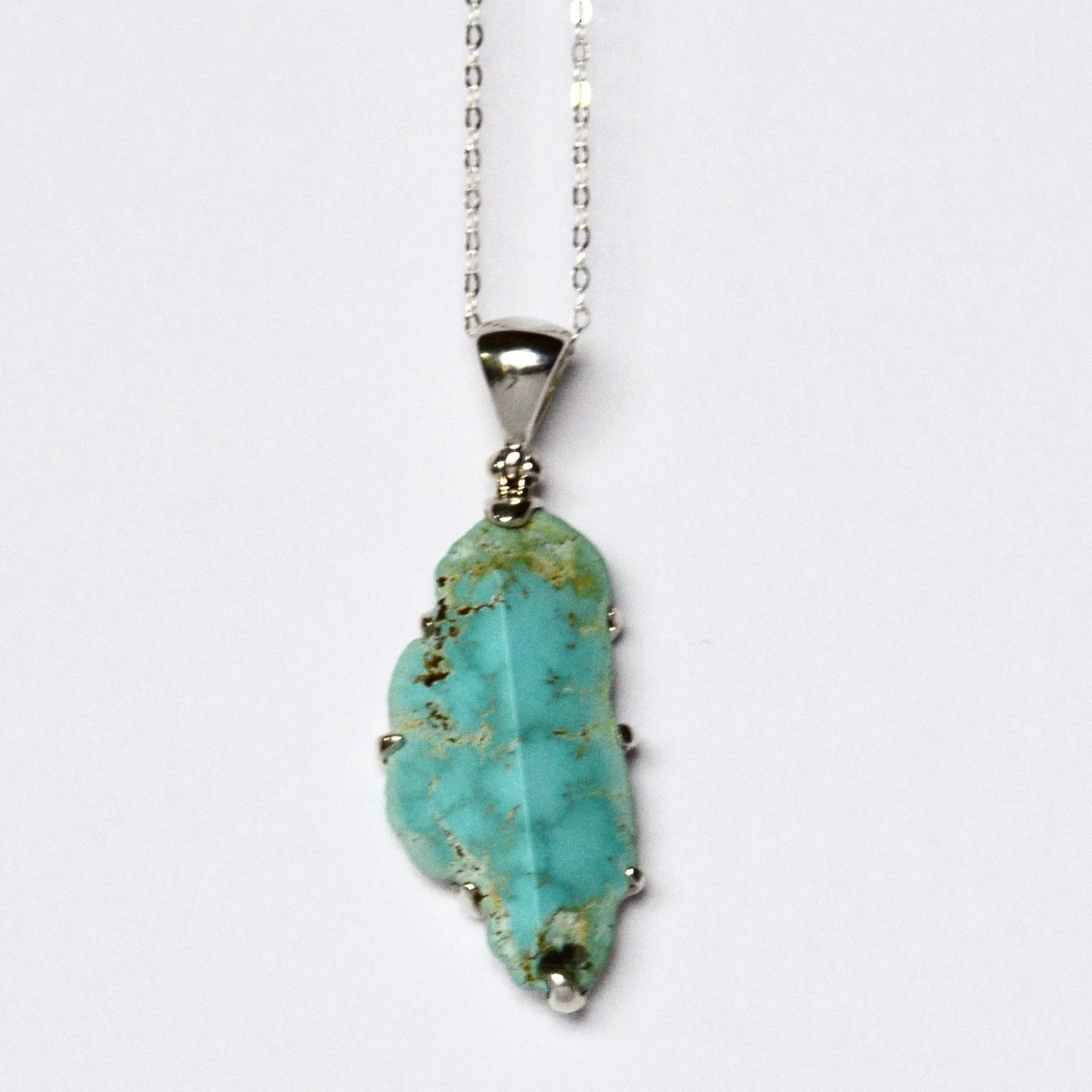 Nevada Blue Turquoise Pendant