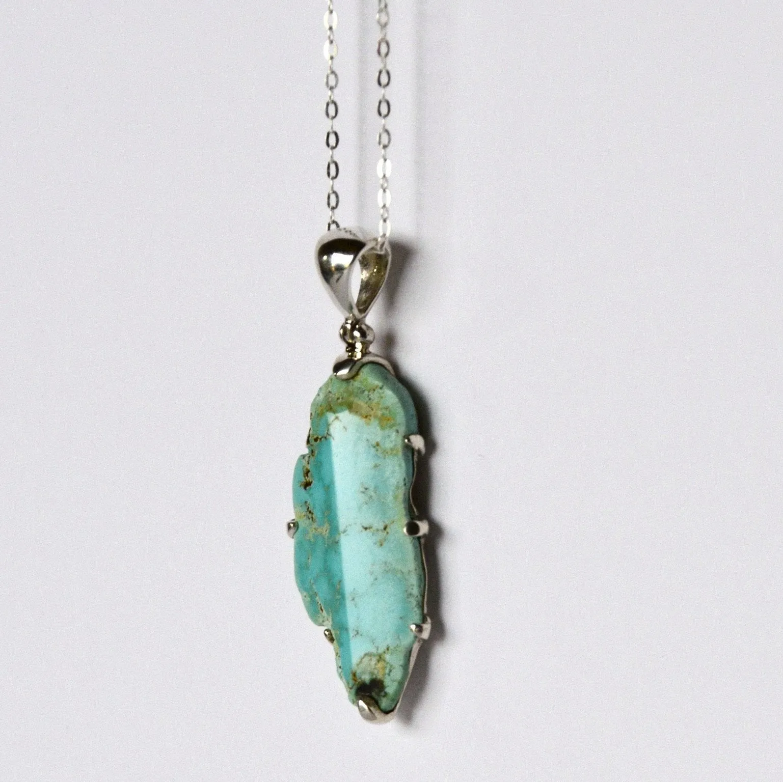 Nevada Blue Turquoise Pendant