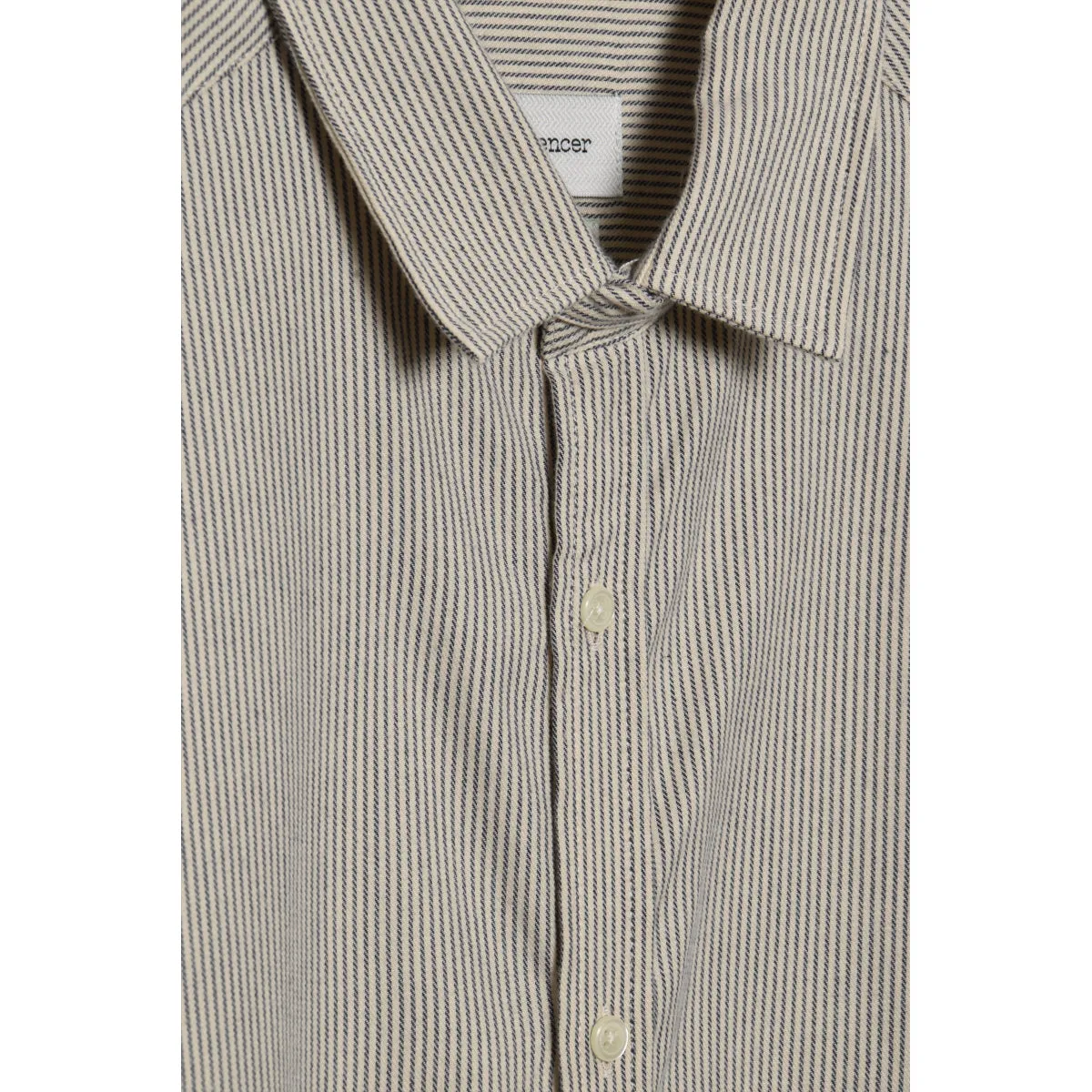 Oliver Spencer Clerkenwell Tab Shirt Floyd navy stripe