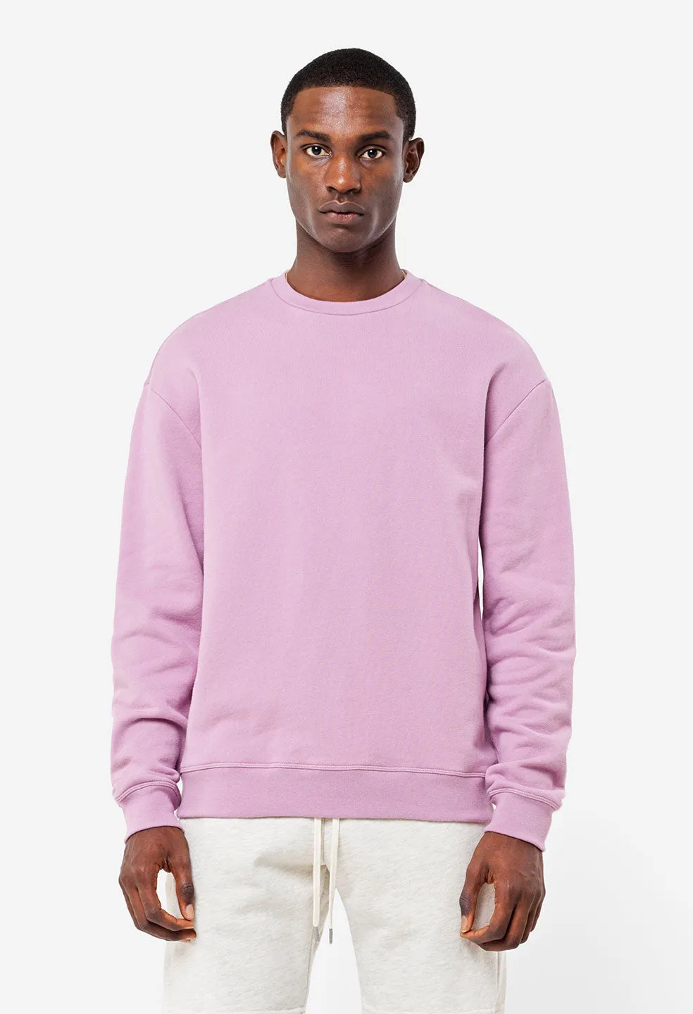 Oversized Crewneck Pullover / Acai