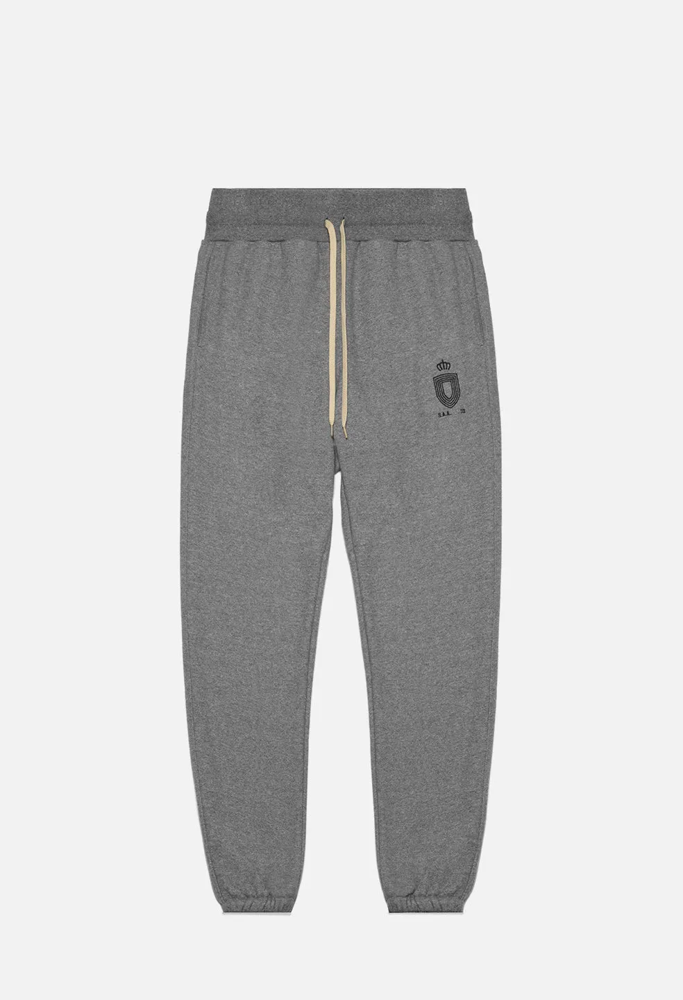 Oversized Sweatpants / Dark Grey Crest