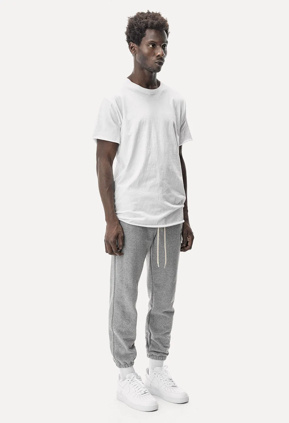 Oversized Sweatpants / Dark Grey Crest