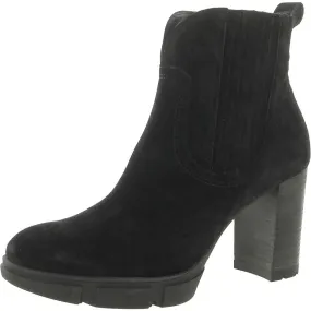 Paul Green Womens OAKLEY Faux Suede Casual Ankle Boots