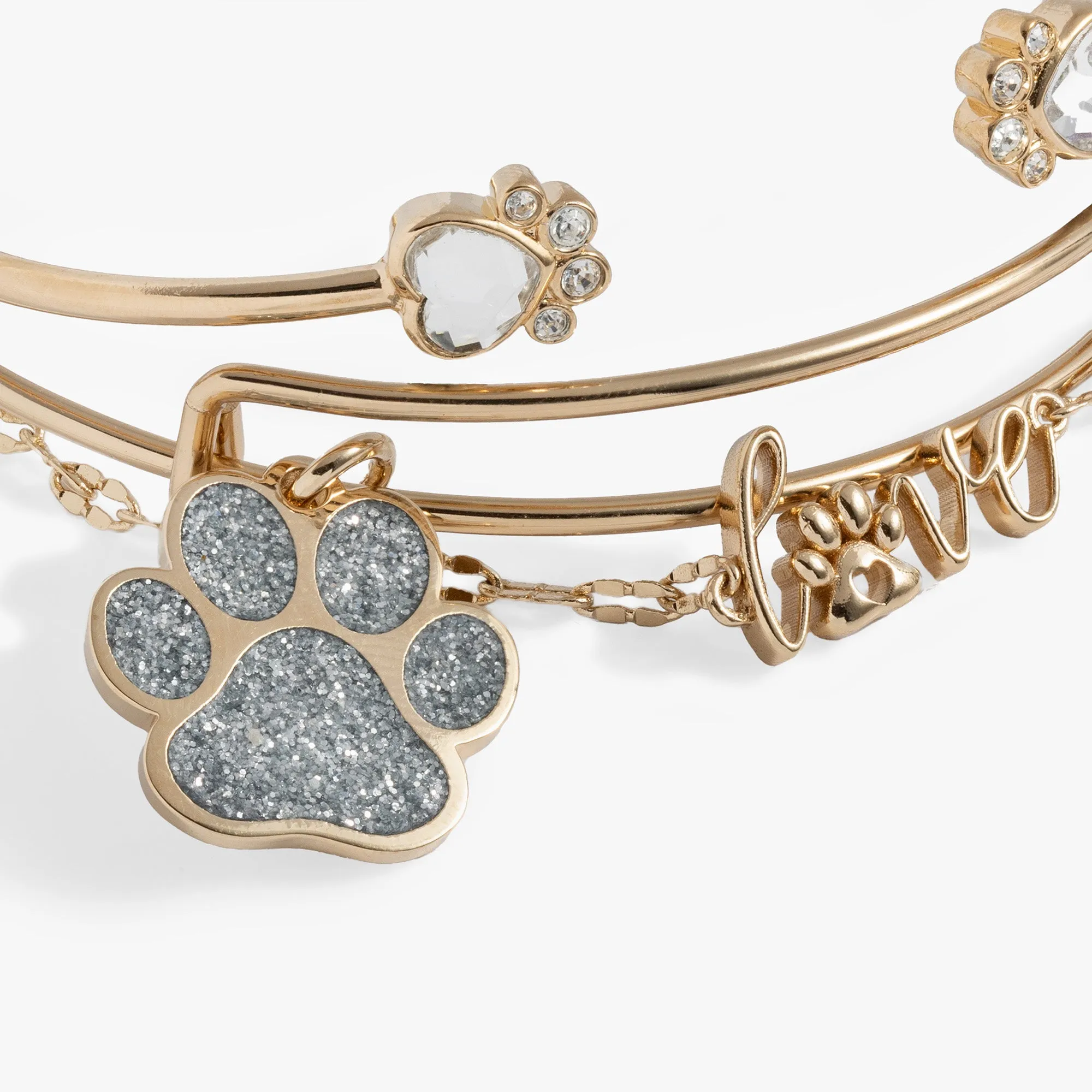 Paws of Love Bracelet Set of 3