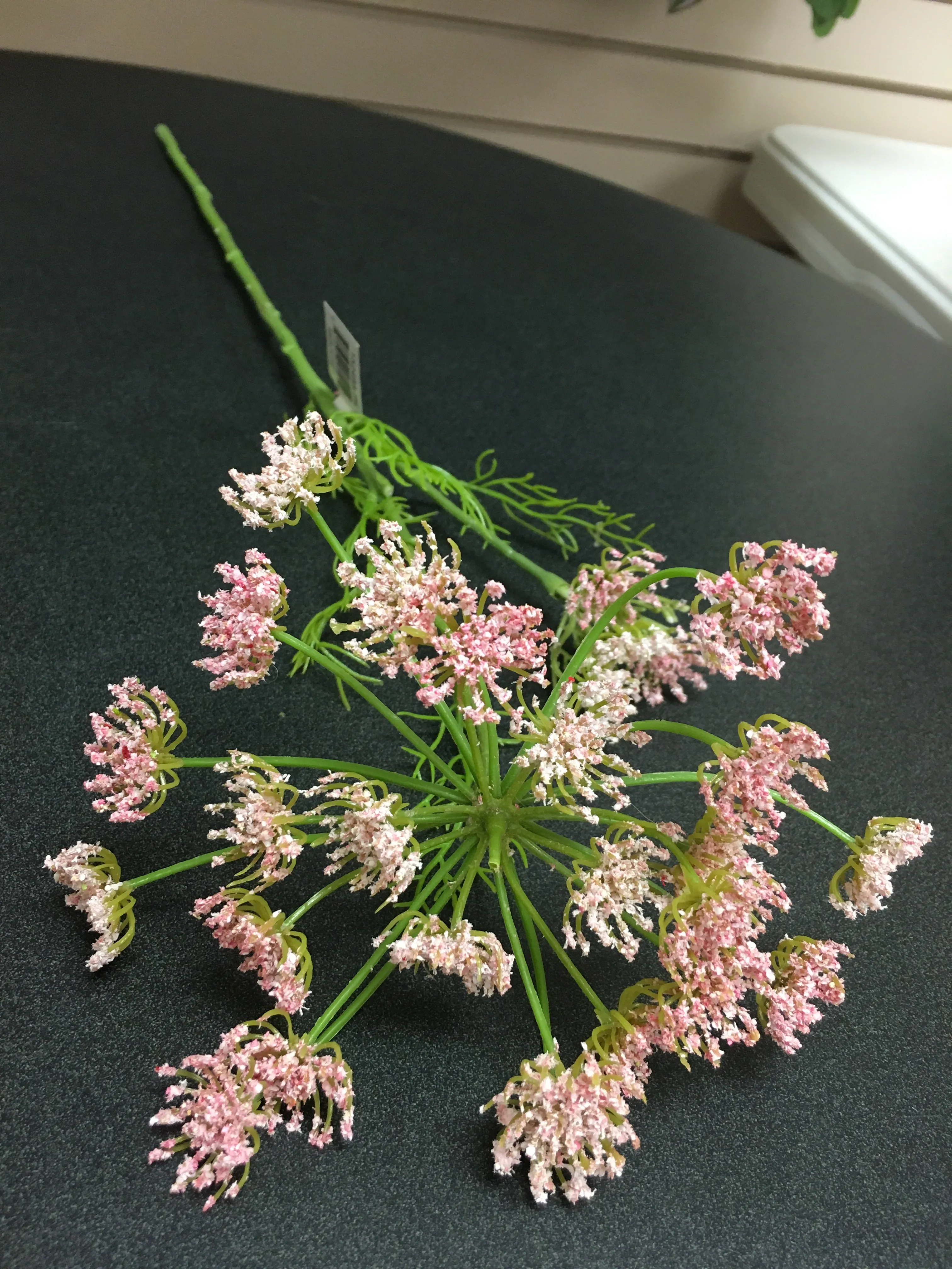 Pink Queen Anne's Lace Spray - 26inch