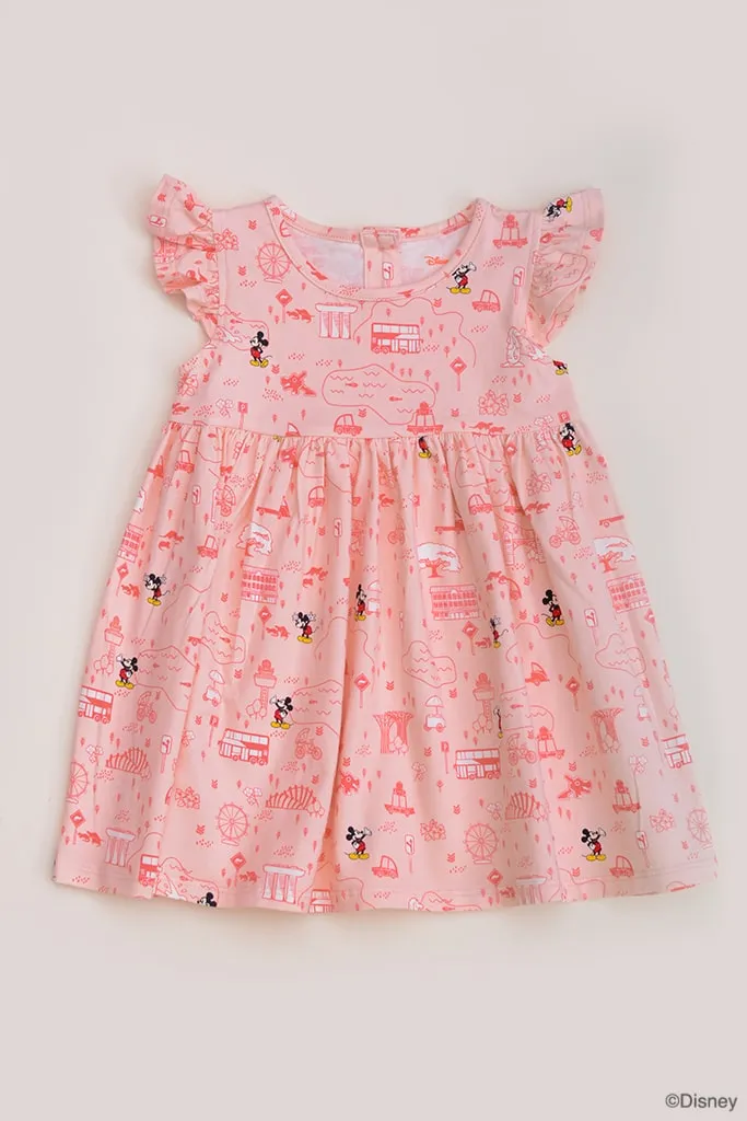 Piper Dress - Pink Road Trip Mickey (3M left!)