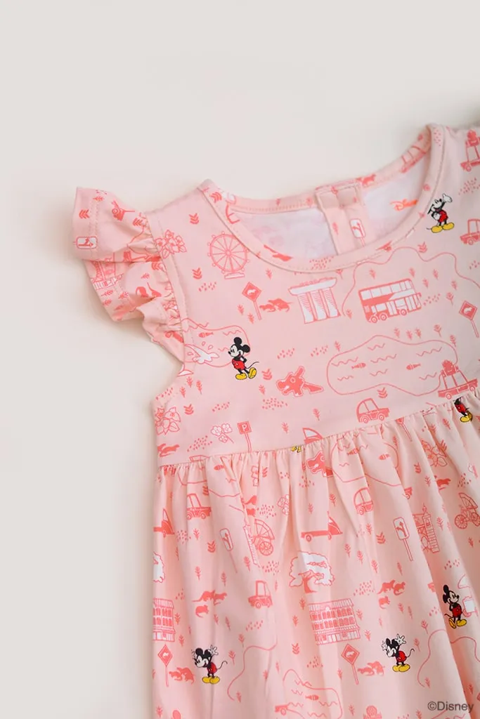 Piper Dress - Pink Road Trip Mickey (3M left!)