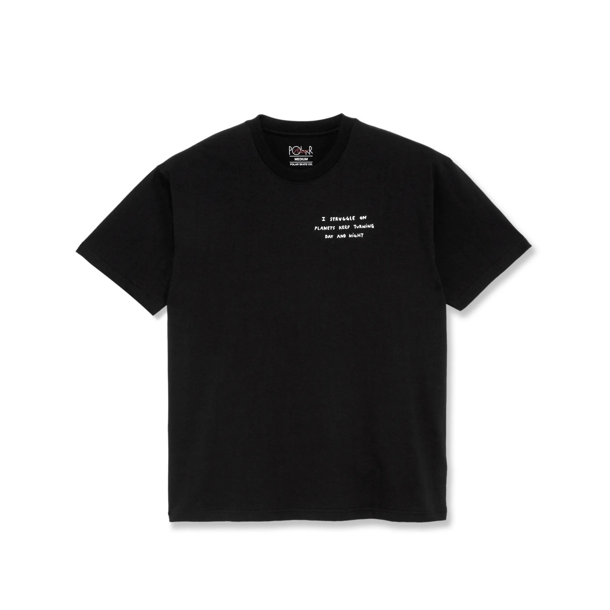 Polar Skate Co. Struggle Tee Black